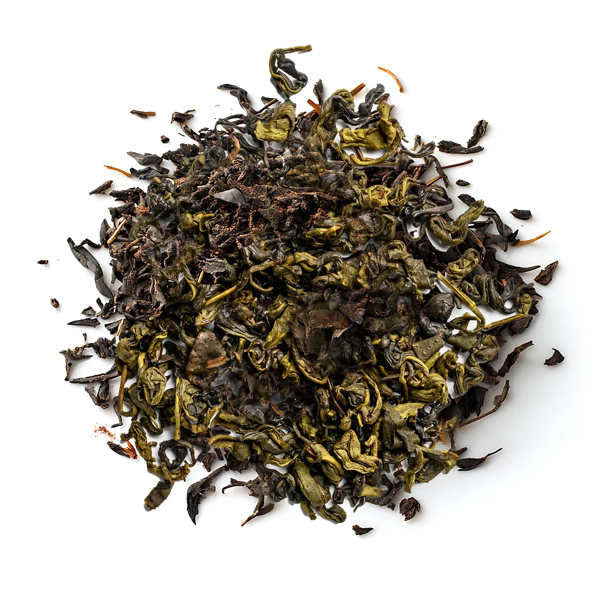 grüner und schwarzer Tee